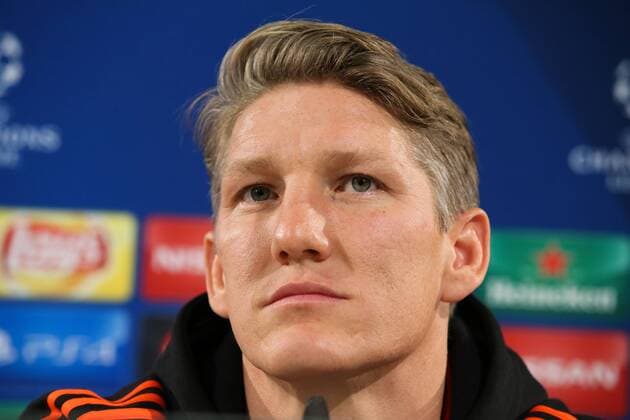 Bastian Schweinsteiger Manchester United ManU - Champions League Gruppe B Saison 2015-2016 Pressekonferenz und Abschlusstraining VfL Wolfsburg vs. Manchester United in der Volkswagen Arena in Wolfsburg - Portrait,Deutschland, Fussball, Mann,Männer,07.12.2015