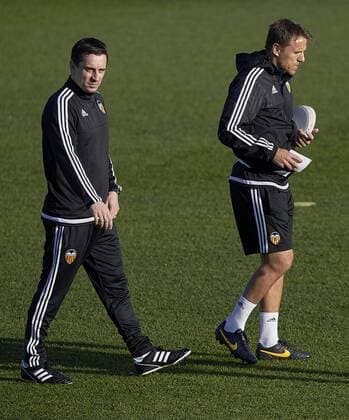 - UEFA Champions League - Official pre match Training Session and press conference PK Pressekonferenz - Valencia CF vs Lyon - Paterna Training Ground - Valencia - Spain - 8th December 2015 - Pic David Aliaga Sportimage EDITORIAL USE ONLY. No use with unauthorised audio, video, data, fixture lists, club league logos or live services. Online in-match use limited to 120 images, no video emulation. No use in betting, games or single club league player publications.