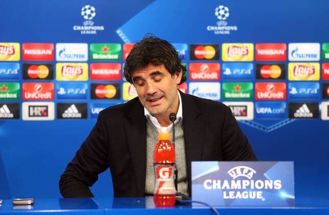 GNK Dinamo press conference PK Pressekonferenz 08.12.2015., Croatia, Zagreb - GNK Dinamo held a press conference ahead of tomorrow s Champions League, against German Bayern. Coach Zoran Mamic.  SlavkoxMidzor PIXSELL