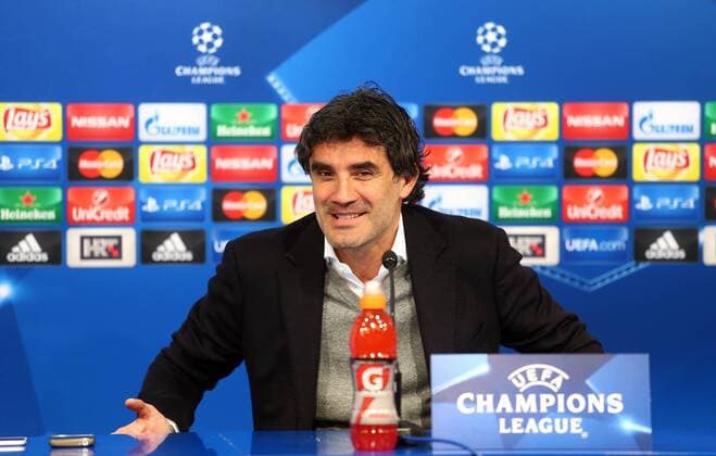 Bilder des Tages - SPORT GNK Dinamo press conference PK Pressekonferenz 08.12.2015., Croatia, Zagreb - GNK Dinamo held a press conference ahead of tomorrow s Champions League, against German Bayern. Coach Zoran Mamic.  SlavkoxMidzor PIXSELL