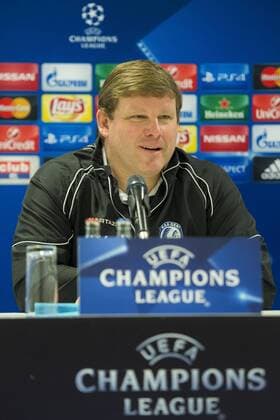 - GENT, BELGIUM: Gent s head coach Hein Vanhaezebrouck pictured during a press conference PK Pressekonferenz of Belgian first division soccer team KAA Gent, Tuesday 08 December 2015, in Gent. Tomorrow, Gent is playing against Russian club Zenit St Petersburg in the UEFA Champions League competition, on the sixth and last day in the group stage, in group H. JASPERxJACOBS  x04753835x