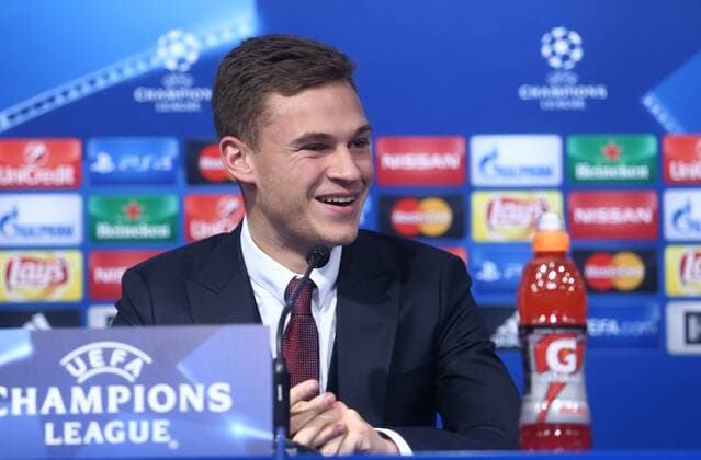 Fußball, Champions League, Bayern München PK Bayern Muenchen press conference PK Pressekonferenz 08.12.2015., Zagreb, Croatia - Bayern Muenchen s Joshua Kimmich attends a press conference prior the UEFA Champions League soccer match on 09 December 2015 against Dinamo Zagreb.  ZeljkoxLukunic PIXSELL