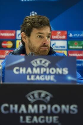 Fußball, Champions League, Zenit St. Petersburg PK - GENT, BELGIUM: Zenit s head coach Andre Villas-Boas pictured during a press conference PK Pressekonferenz of Russian first division soccer team Zenit St Petersburg, Tuesday 08 December 2015, in Gent. Tomorrow, Gent is playing against Zenit in the UEFA Champions League competition, on the sixth and last day in the group stage, in group H. JASPERxJACOBS  x04753954x