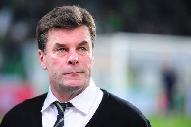 Fussball Champions League Vorrunde 6. Spieltag VfL Wolfsburg - Manchester United ManU am 08.12.2015 in der Volkswagen Arena in Wolfsburg Dieter Hecking ( Trainer Wolfsburg ) xPBJPGx