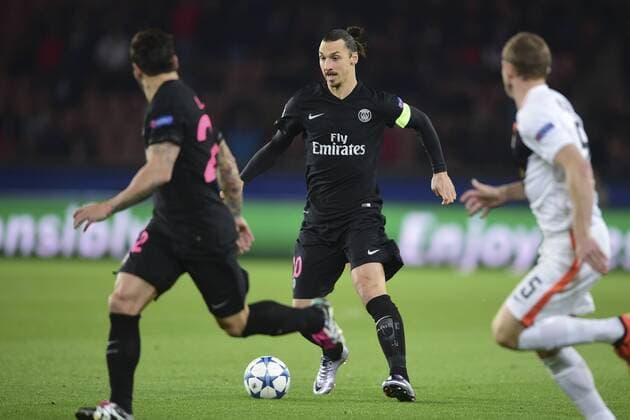 Fußball, Champions League, Paris St. Germain - Schachtar Donezk Zlatan Ibrahimovic (PSG) FOOTBALL : PSG vs Shakhtar Donetsk - Ligue des Champions - 08 12 2015 JBAutissier Panoramic 