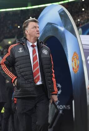FUSSBALL CHAMPIONS LEAGUE SAISON 2015 2016 VORRUNDE VfL Wolfsburg - Manchester United ManU 08.12.2015 Trainer Louis van Gaal (Manchester United FC) 