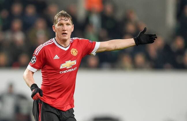 FUSSBALL CHAMPIONS LEAGUE SAISON 2015 2016 VORRUNDE VfL Wolfsburg - Manchester United ManU 08.12.2015 Bastian Schweinsteiger (Manchester United FC) 