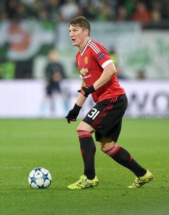 FUSSBALL CHAMPIONS LEAGUE SAISON 2015 2016 VORRUNDE VfL Wolfsburg - Manchester United ManU 08.12.2015 Bastian Schweinsteiger (Manchester United FC) 