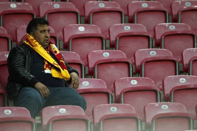 UEFA Champions League Group C soccer match between Galatasaray - Astana in Istanbul, Turkey, 08 December 2015. Pictured: Fans of Galatasaray. 