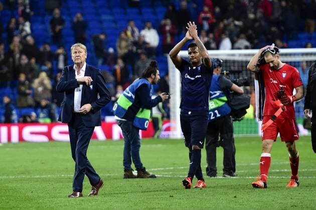151208 Malmö FFs tränare ÃÖge Hareide deppar efter fotbollsmatchen i Champions League mellan Real Madrid och Malmö FF den 8 december 2015 i Madrid.  Copyright: LUDVIGxTHUNMAN BB151208LT126