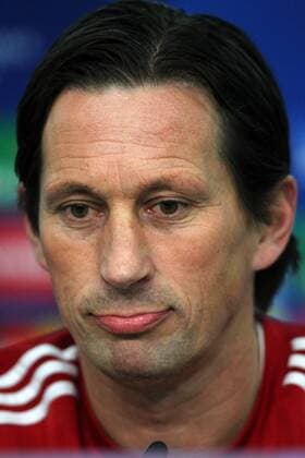 Leverkusen Roger Schmidt (Trainer, Bayer 04 Leverkusen), Bayer 04 Leverkusen - FC Barcelona Barca Fussball, Champions-League, 08.12.2015, Copyright: Deutzmann Eibner-Pressefoto EP_CDN