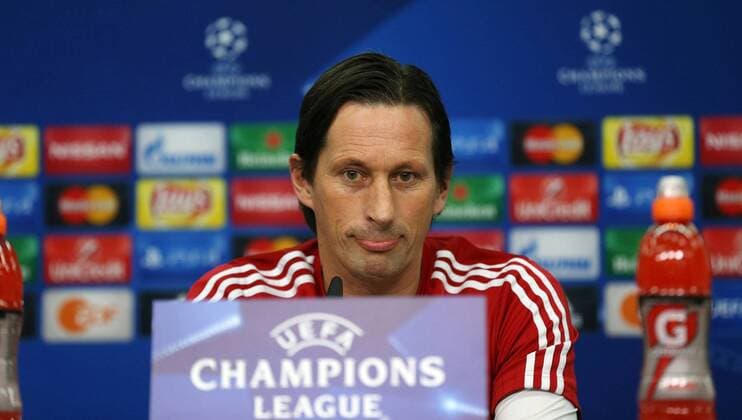 Leverkusen Roger Schmidt (Trainer, Bayer 04 Leverkusen), Bayer 04 Leverkusen - FC Barcelona Barca Fussball, Champions-League, 08.12.2015, Copyright: Deutzmann Eibner-Pressefoto EP_CDN