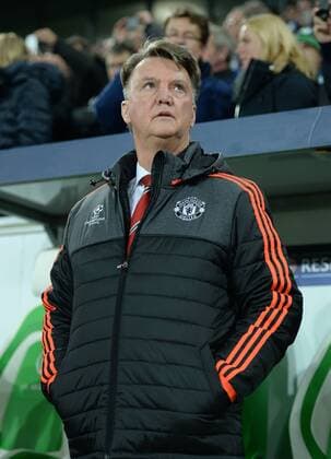 FUSSBALL CHAMPIONS LEAGUE SAISON 2015 2016 VORRUNDE VfL Wolfsburg - Manchester United ManU 08.12.2015 Trainer Louis van Gaal (Manchester United FC) 