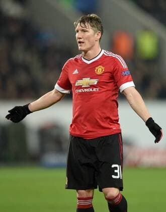 FUSSBALL CHAMPIONS LEAGUE SAISON 2015 2016 VORRUNDE VfL Wolfsburg - Manchester United ManU 08.12.2015 Bastian Schweinsteiger (Manchester United FC) 