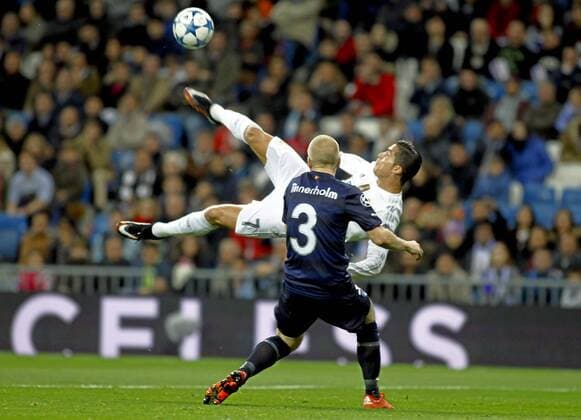 Champions League match between Real Madrid and Malmö FF - In this picture, Cristiano Ronaldo. xANGELxRIVEROx 