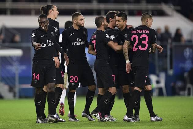 Lucas Moura (PSG) FOOTBALL : PSG vs Shakhtar Donetsk - Champions League - 08 12 2015 JBAutissier PanoAdil Ramic 
