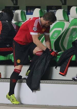 Bastian Schweinsteiger Manchester United ManU FC) wird ausgewechselt