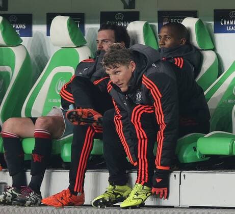 Bastian Schweinsteiger Manchester United ManU FC) wird ausgewechselt