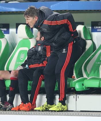 Bastian Schweinsteiger Manchester United ManU FC) wird ausgewechselt