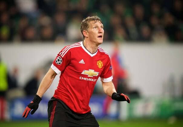 Fussball Wolfsburg 08.12..2015 Champions League VFLWolfsburg - Manchester United ManU Bastian Schweinsteiger (Manchester, No.31)