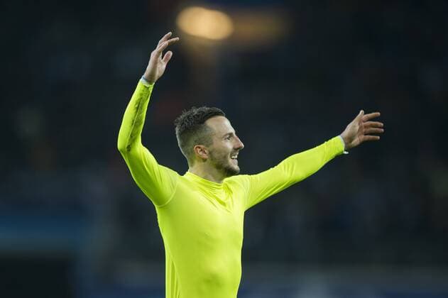 - GENT, BELGIUM: Gent s Danijel Milicevic celebrate after scoring during a soccer game between Belgian team KAA Gent and Russian club FC Zenit Saint Petersburg, Wednesday 09 December 2015, in Gent, the sixth and last day of the group stage the UEFA Champions League competition, in group H. JASPERxJACOBS  x04754699x