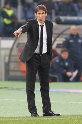 FuÃŸball, Champions League, AS Rom - BATE Baryssau 09.12.2015. Stadio Olimpico, Rome, Italy. Champions League. Roma versus Bate Borisov. Garcia Rudi, coach of AS Roma xACTIVAx  ActionPlus11687548