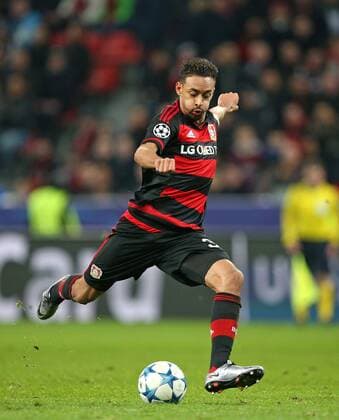09.12.2015, Fussball UEFA Champions League 2015 2016, Gruppenphase, 6.Spieltag, Bayer 04 Leverkusen - FC Barcelona Barca in der BayArena Leverkusen. Karim Bellarabi (Bayer Leverkusen) 