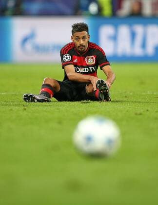 09.12.2015, Fussball UEFA Champions League 2015 2016, Gruppenphase, 6.Spieltag, Bayer 04 Leverkusen - FC Barcelona Barca in der BayArena Leverkusen. Karim Bellarabi (Bayer Leverkusen) 