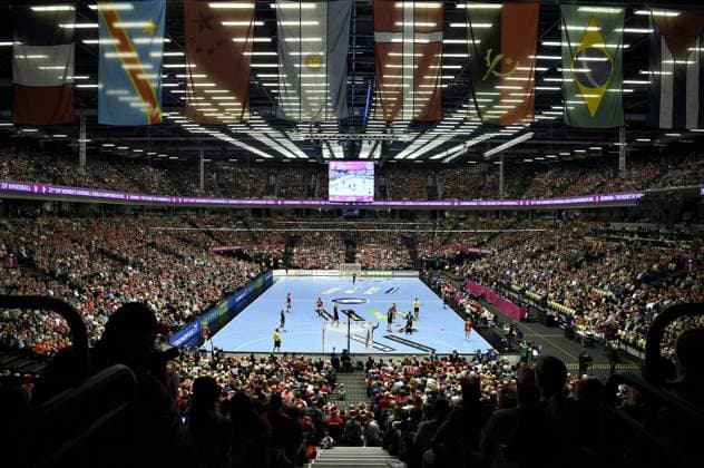 Herning, Denmark: IHF Women s Handball World Championship WM Weltmeisterschaft Denmark 2015. Danmark. 