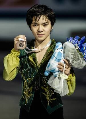 Dec. 12, 2015 - Japan s SHOMA UNO, Bronze medallist in the Men competition of the 21st ISU Grand Prix of Figure skating Eiskunstlauf Final in Barcelona - The ISU Grand Prix of Figure Skating Final, to be held jointly with the ISU Junior Grand Prix Final, is the crowning event of the Grand Prix Series circuit and the second most important event for the International Skating Union (ISU) after the World Championships. 21st ISU Grand Prix of Figure Skating Final - Day 3 - ZUMAo105