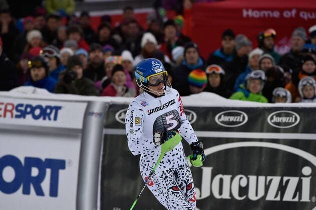 Are 13.12.2015, Olympia course, Are, SWE, FIS Weltcup Ski Alpin, Are, Damen, Slalom, im Bild Veronika Velez Zuzulova (SVK) Veronika Velez Zuzulova of Slovakia during the ladies Slalom of Are FIS Ski Alpine World Cup at the Olympia course in Are, Sweden on 2015 12 13.  EP_spb  