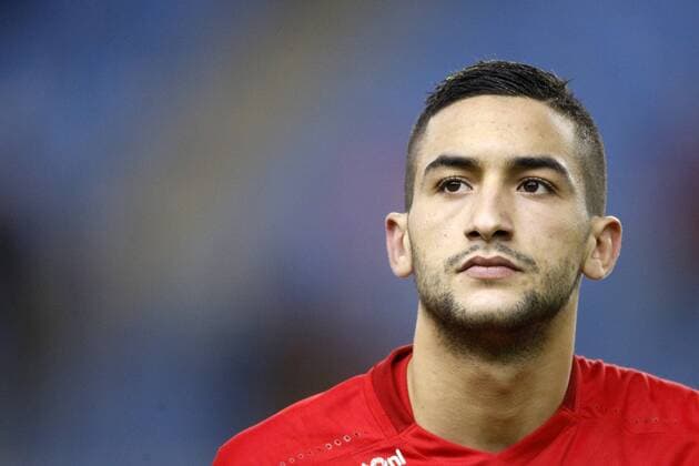 Hakim Ziyech of FC Twente during the Dutch Eredivisie match between Vitesse Arnhem and FC Twente at Gelredome on December 18, 2015 in Arnhem, The Netherlands Vitesse Arnhem v FC Twente Dutch Eredivisie 2015 2016 xVIxJeroenxPutmansxIVx 4720964