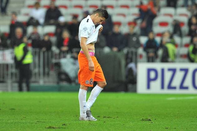Jonas MARTIN (mon) - DECEPTION FOOTBALL : OGC Nice vs Montpellier HSC - Ligue 1 - 18 12 2015 FEPx 