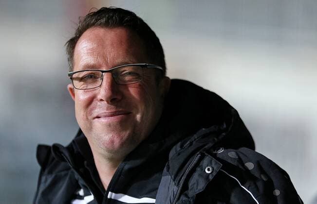 18.12.2015, Fussball 2.Bundesliga 2015 2016, 19.Spieltag, FC St. Pauli - Karlsruher SC , Millerntor-Stadion Hamburg. Trainer Markus Kauczinski (Karlsruhe) 