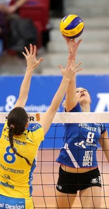 Stuttgart Volleyball Allianz MTV Stuttgart vs. Schweriner SC, Kaja Grobelna (Stuttgart)