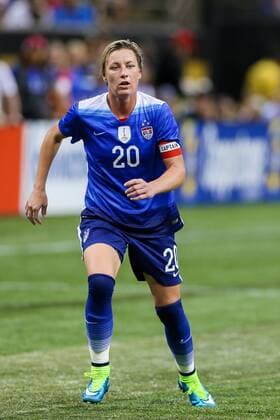 December 16, 2015: United States of America forward Abby Wambach (20) passes the ball during the match between the US Women s National Soccer Team and the China PR at the Mercedes-Benz Superdome in New Orleans, LA. China PR defeated USA 1-0. Soccer 2015: USWNT vs China DEC 16 - ZUMAc04_