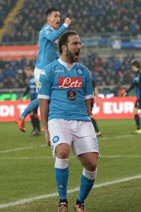 Fußball, Atalanta Bergamo - SSC Neapel Mg Bergamo 20 12 2015 - Fussball Serie A Atalanta Bergamo - SSC Napoli Gonzalo Higuain 