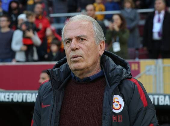 Turkey superlig football match between Galatasaray and Akhisar Belediyespor at Turk Telekom Arena in Istanbul on December 20, 2015. Final Score: Galatasaray 3 - Akhisar Belediyespor 2 Pictured: Coach Mustafa Denizli of Galatasaray. 