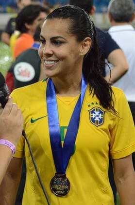 International Women& 39;s Football Tournam CHRISTMAS, RN - 12 20 2015: INTERNATIONAL TOURNAMENT OF FEM FOOTBALL - Brazil defeated Canada by 3-1 and won the sixth title of the International Women& 39;s Foll Tll Tournament. (Photo: Adrovando Light FotoArena)  AdrovandoxClaro