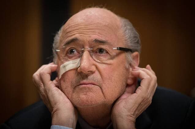 Themen der Woche - SPORT Bilder des Tages Sport FIFA s suspended president Sepp Blatter attends a press conference PK Pressekonferenz in Zurich, Switzerland, Dec. 21, 2015. In response to the eight-year ban from the FIFA independent Ethic committee, Blatter on Monday said I will fight! . ) (zjy) SWITZERLAND-ZURICH-FIFA-BLATTER XuxJinquan 
