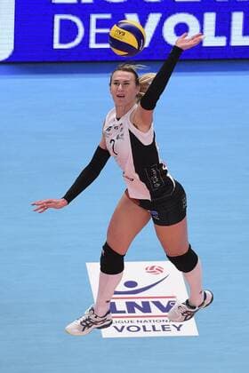 Olga Savenchuk (Le Cannet) VOLLEY : RC Cannes vs Le Cannet - 22 12 2015 JBAutissier Panoramic 