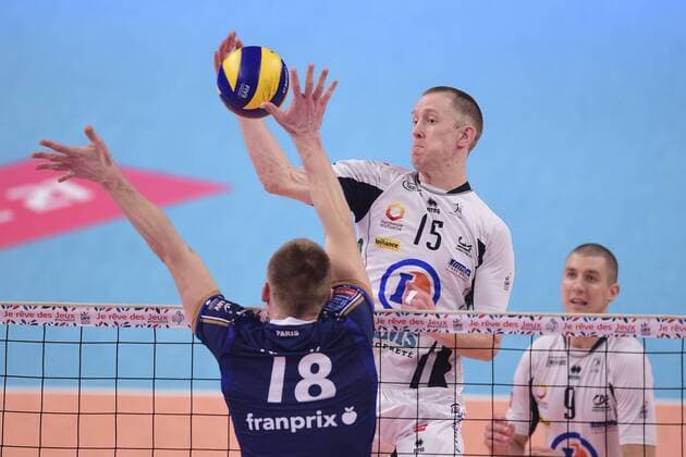David Smith (Tours) - Volleyball Frankreich, Supercoupe 2015 der Herren, Tours VB vs. Paris Volley - 22 12 2015 JBAutissier Panoramic 