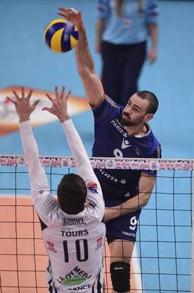 Jacopo Massari (Paris) - Volleyball Frankreich, Supercoupe 2015 der Herren, Tours VB vs. Paris Volley - 22 12 2015 JBAutissier Panoramic 