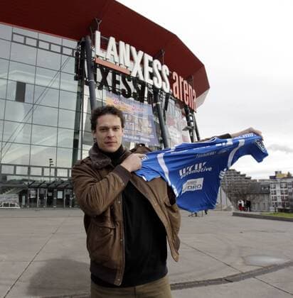 Bergischer HC Handball 1. Bundesliga Lanxess Arena Koeln Deutschland Datum: 22.02.2015 Frank von Behren (Bergischer HC)