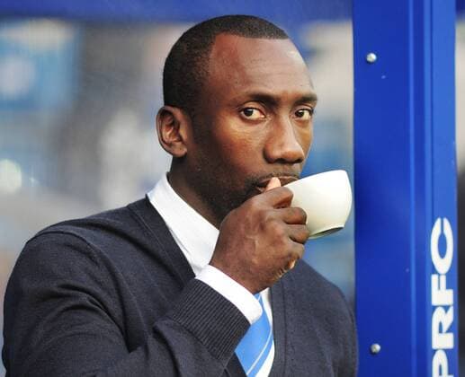 Bilder des Tages - SPORT Football - 2015 2016 Championship - Queens Park Rangers vs. Huddersfield Town QPR Manager Jimmy Floyd Hasselbaink at Loftus Road. COLORSPORT ANDREW COWIE 