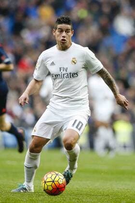 30.12.2015. Madrid, Spain. James Rodriguez (10) Real Madrid during the La Liga match between Real Madrid and Real Sociedad at the Santiago Bernabeu stadium in Madrid, Spain, December 30, 2015. xEnriquexdexlaxFuentex  ActionPlus11692779