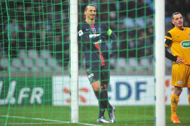 ZLATAN IBRAHIMOVIC (psg) - Fussball Frankreich, Coupe de France, ES Wasquehal vs. Paris Saint Germain PSG - 03 01 2016 FEP Panoramic 