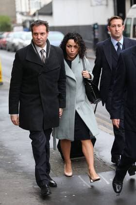 06 01 2016. Croydon, United Kingdom. Former Chelsea Football club team doctor Eva Carneiro arriving for a case management hearing before the start of her employment tribunal in Croydon, United Kingdom.  xStephenxLockx xixImagesx IIM-11662-0003