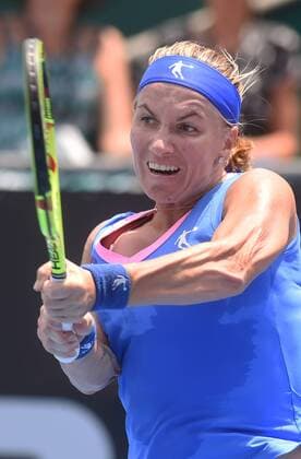 06.0.2016. Auckland, New Zealand. Russia a Svetlana Kuznetsova on Day 3 of the ASB Classic Tennis Women s tournament. ASB Tennis Centre, Stanley st, Auckland, New Zealand. Wednesday 6 January 2016. xAndrewxCornagax  ActionPlus11694339