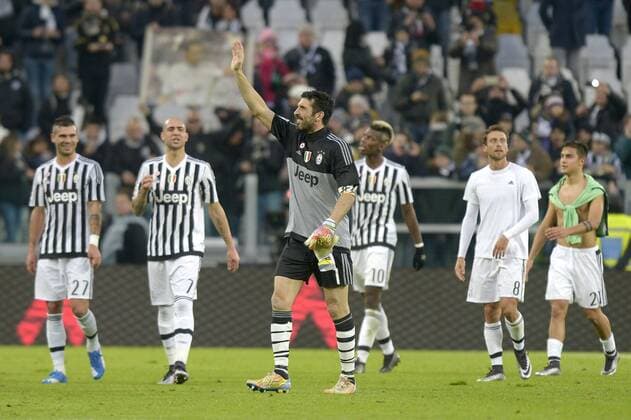 Fußball, Juventus Turin - Hellas Verona Gianluigi Buffon Juventus, , Football Calcio 2015 2016 Serie A ITA, Juventus Turin - Verona Hellas , Foto FilippoxAlfero Insidefoto filippoxalfero